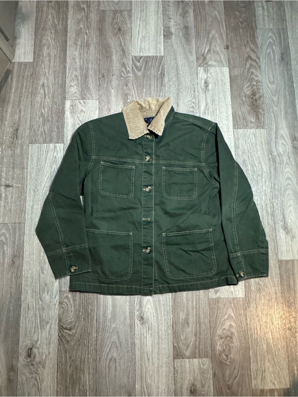Vintage HSZ Studio Chore Corduroy Collar Jacket Size Womans (read)